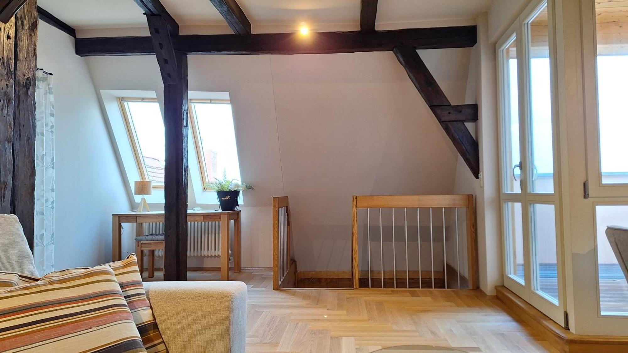 Stadtpalais Bellevue-Suite 3- Zimmer- Maisonettewohnung Mit Dachterrasse Maximal 4 Personen Бауцен Екстериор снимка